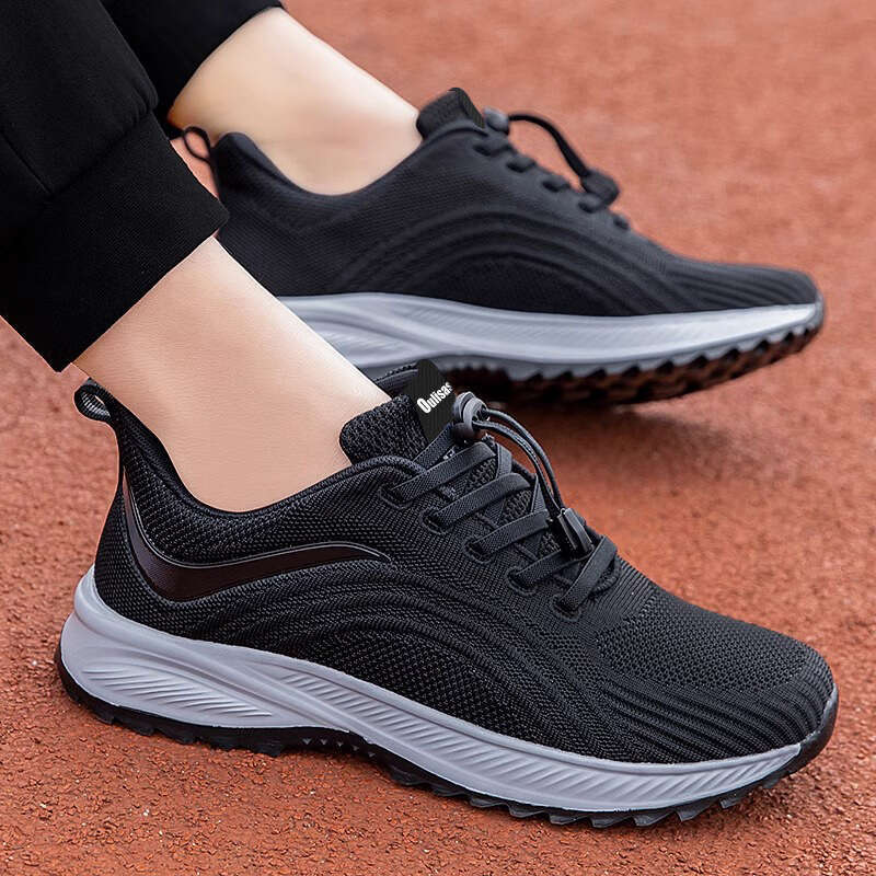 Beijiang Wolf Non-Slip Soft Sole Middle-Aged Men's Sports Casual Breathable Dad Elderly Walking Shoes