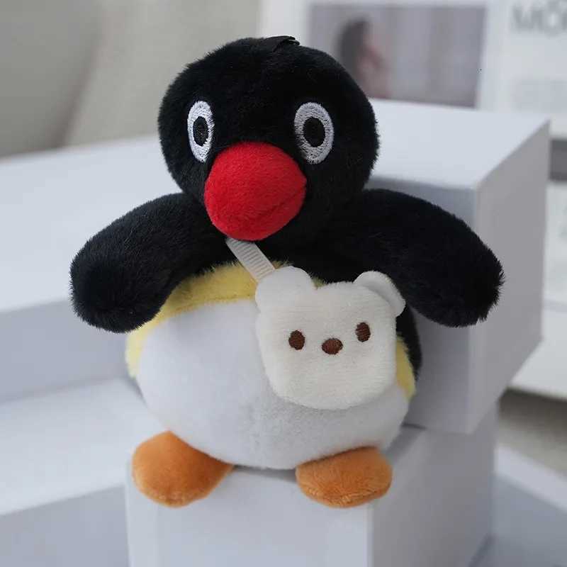 16cm Cute Fat Penguin Plush Pendant Soft Penguin Keychain Stuffed Toy for Backpacks Ornaments Birthday Gifts Car Key Hanging ToyXJ250928