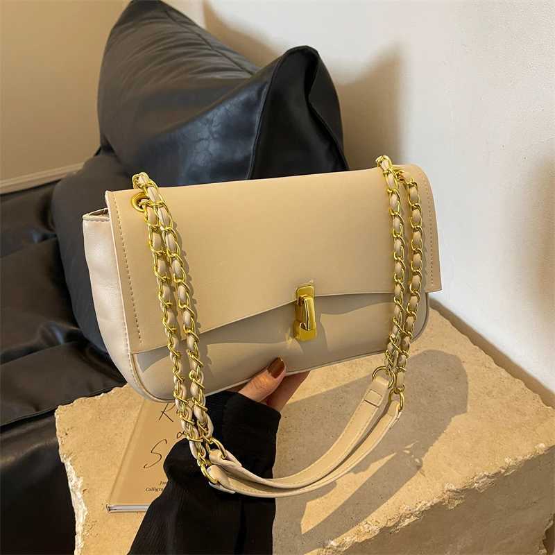 Popular Luxury Leather Shoulder Bag Chic Womens Chain Strap Crossbody Bag Fashionable And Casual Womens Handbag Z250928
