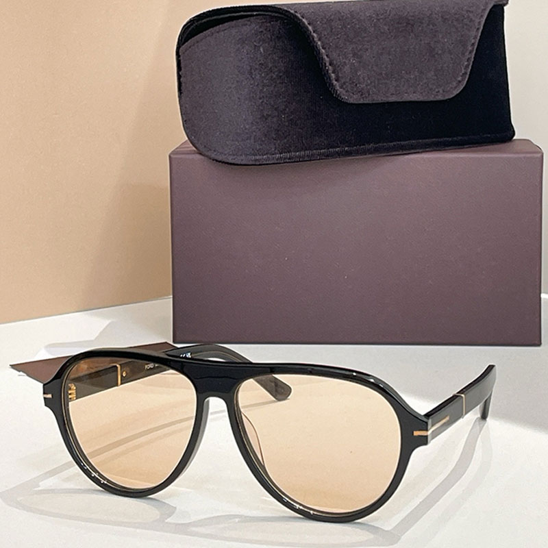 26ss Men Business QUINCY SUNGLASSES Designer Pilot Acetate Frame Women Outdoor Leisure Style Travel Holiday Sunglasses FT1080