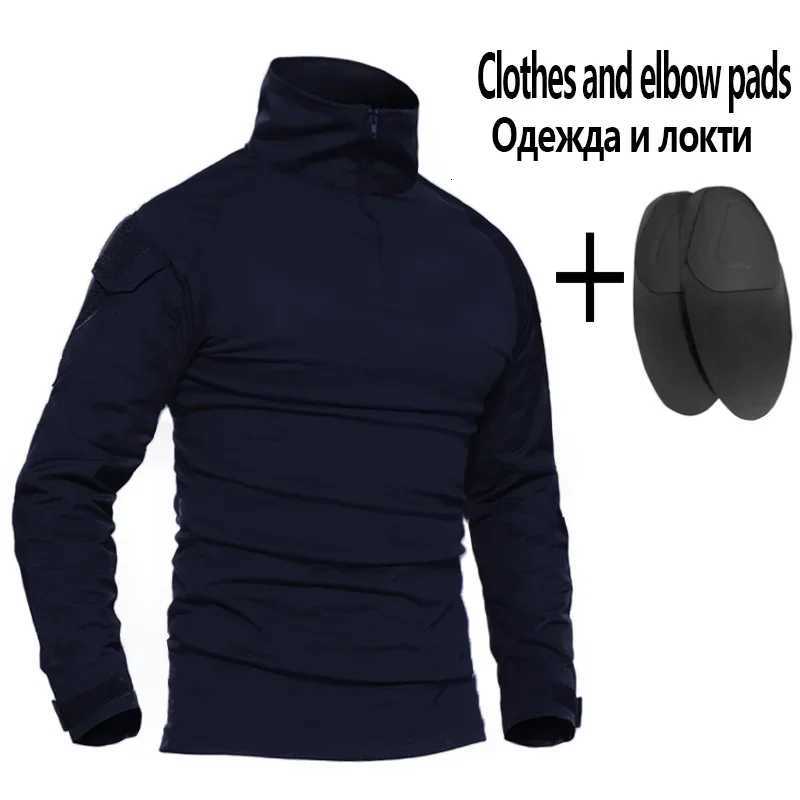 Softair Paintball Work Clothing Uniform Tactical Combat Camouflage Shirts Cargo Knee Pads Hunting Pants Sets Men Clothing W250928