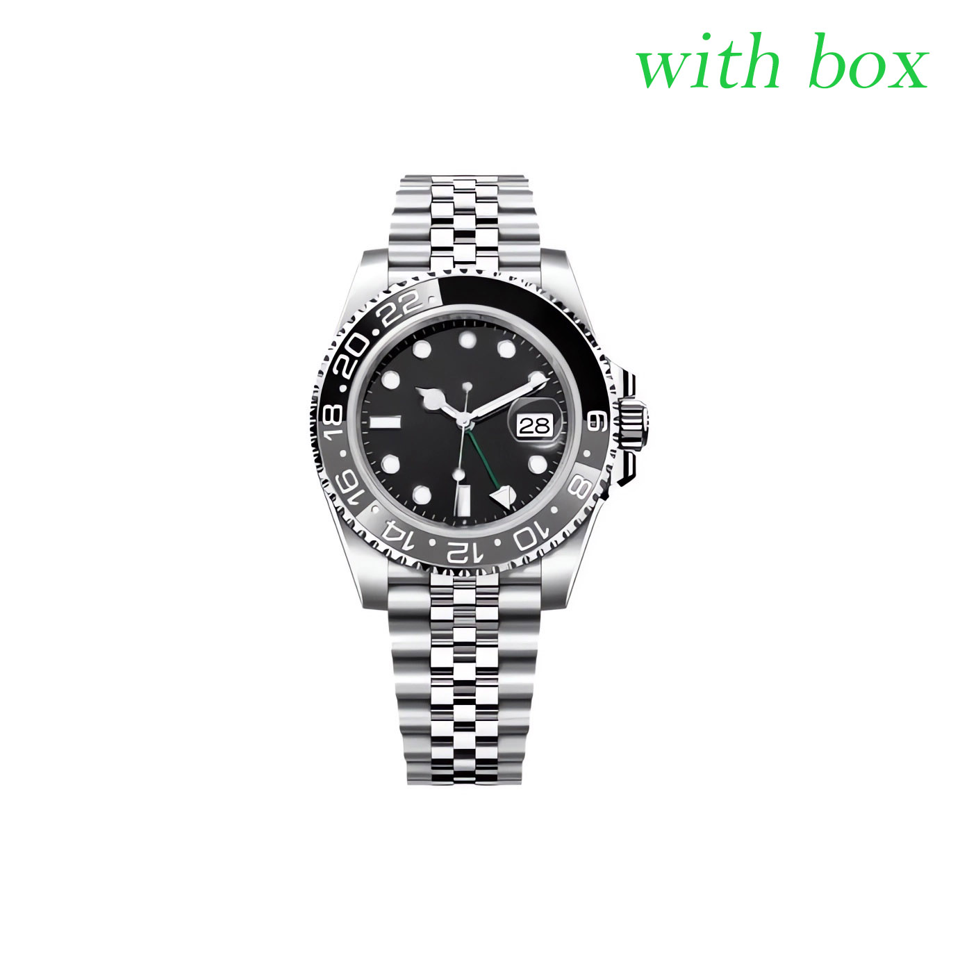 Mens 41MM dial Watch Automatic Watches 904L stainless steel/rubber Strap 2813 movement Sapphire Luminous Designer luxury Wristwatches With box and papers