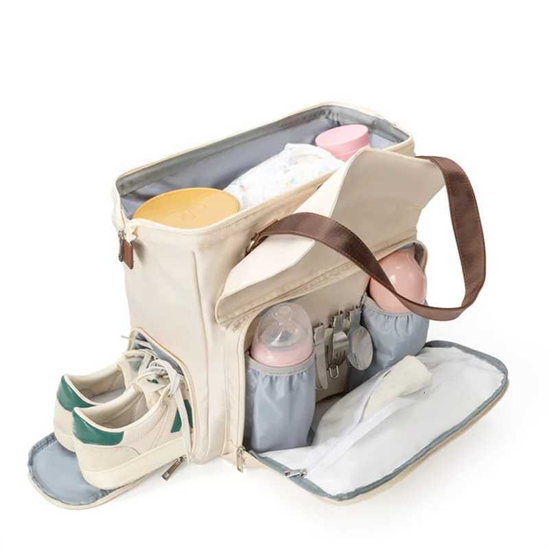 Large Capaci Mommy Bag Lightweight Materni Backpack Multifunctional Polyester Crossbody Bag Outdoor Travel Baby OrganizerXJ250928