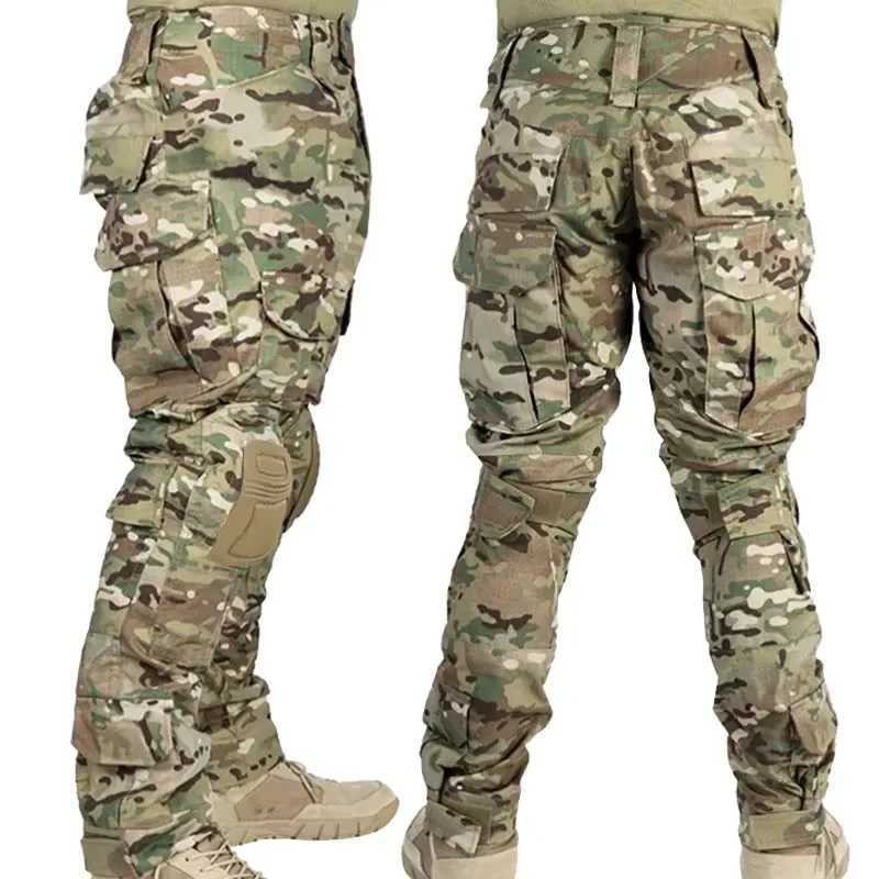 Tactical Suits Military Uniform MC US Training Hunting Shirts Cargo Pants Men Paintball Tactic Army Combat Sets Wear Resistant W250928