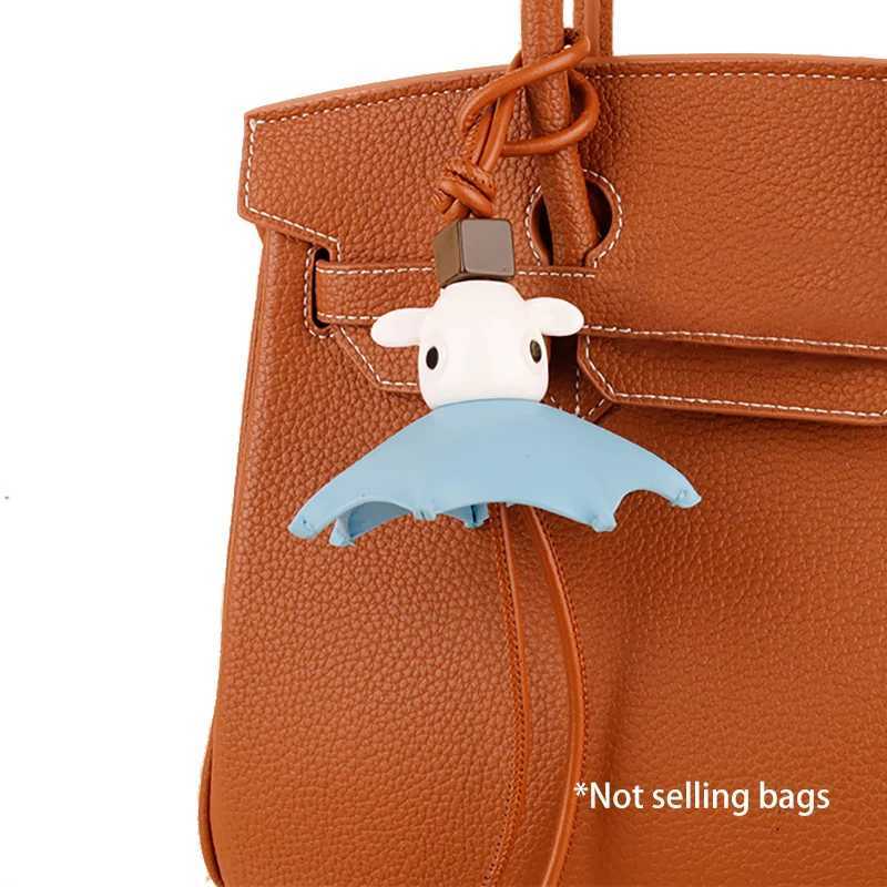 Luxury New Leather Elf Cute Bag Charm For Women Bag Fashion Highend Exquisite Workmanship Bag Decoration Bag Accessories Y250928