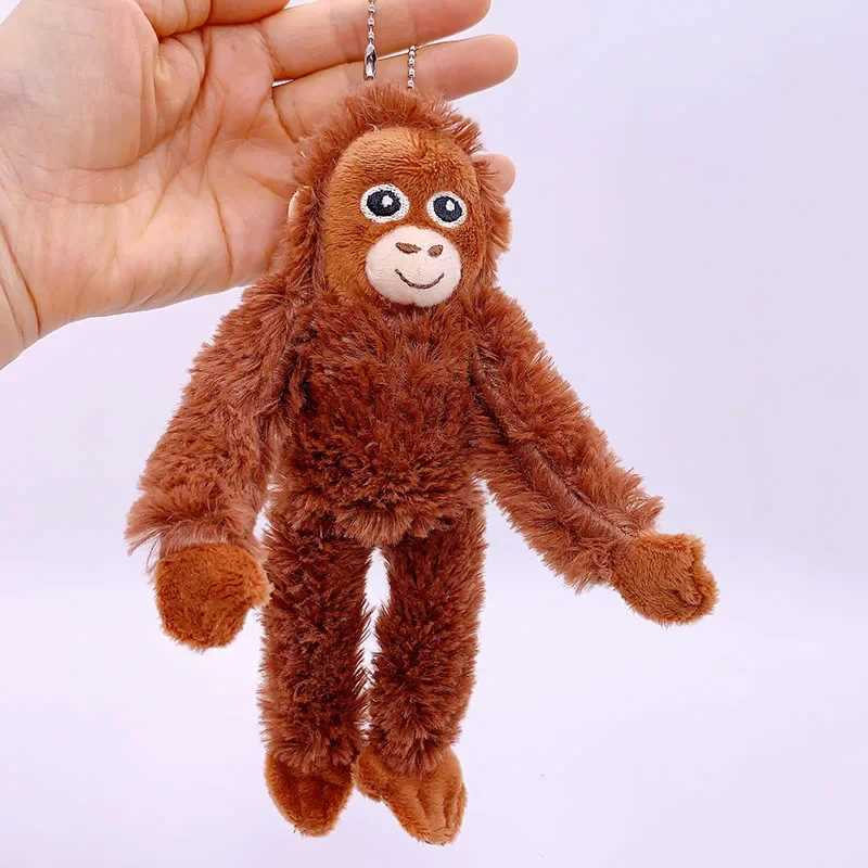 20cm Cartoon Animal Monkey Pendant Plush Doll Hot Sale Monkey Keychain Plushies Soft Stuffed Backpack Pendant Dolls Car HangingXJ250928