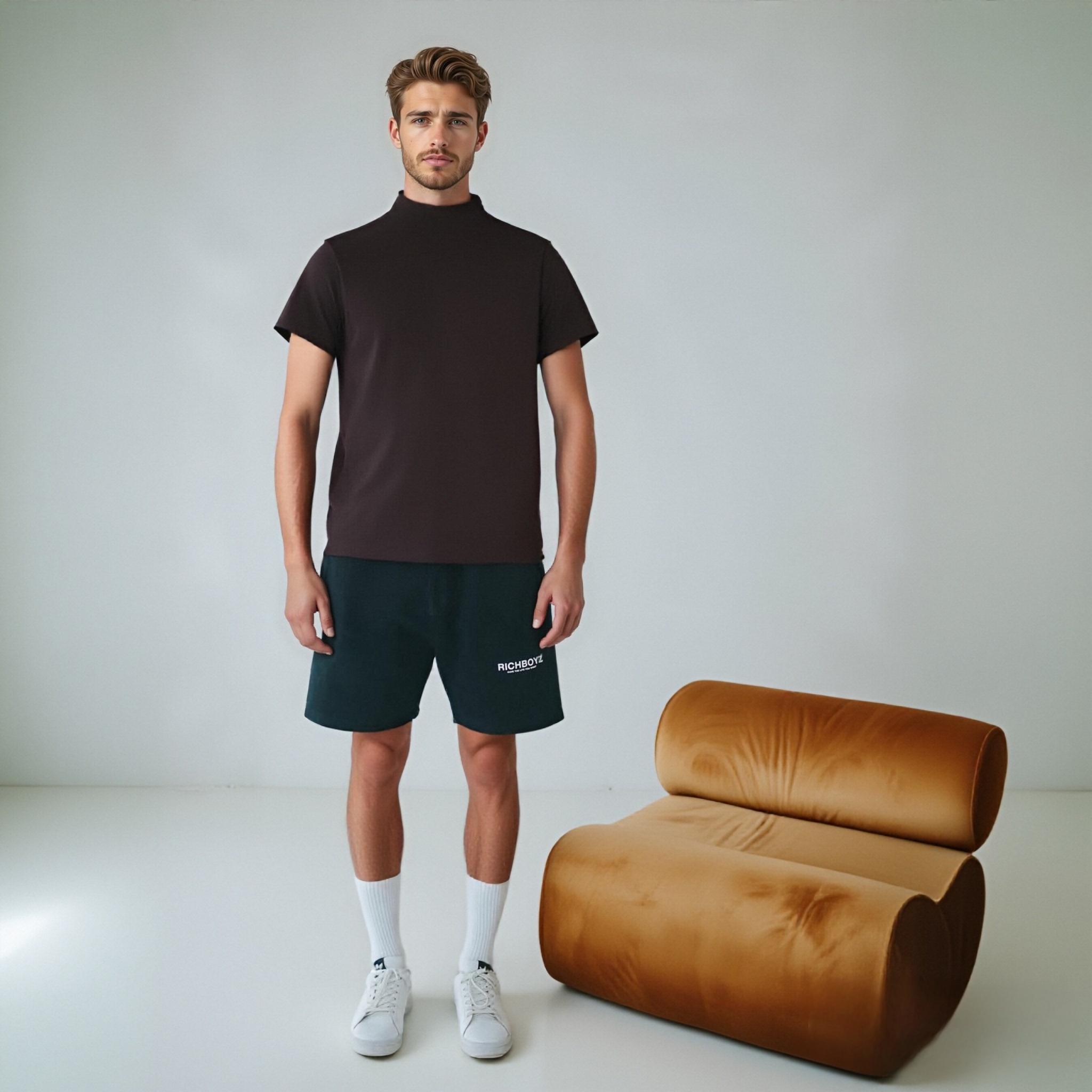 Casual Unisex T-Shirt Style Sweatshirt w/ Modular Pocket Inserts 02-01008