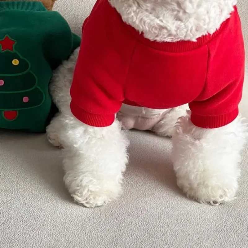 Cute Winter Pet Dog Christmas Clothes Edition Plush Pet Hoodie Teddy Bear Dog Cat Small Dog Clothes hoodie For Small Dogs Coat X250928