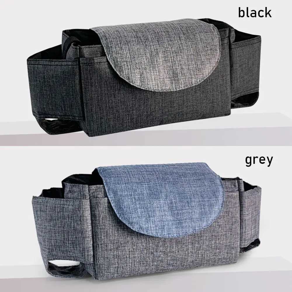 Stroller Accessories Pram Pushchair Nappy Bag Mummy Bottle Cup Holder Baby Organiser Baby Stroller Bag Bottle RackXJ250928