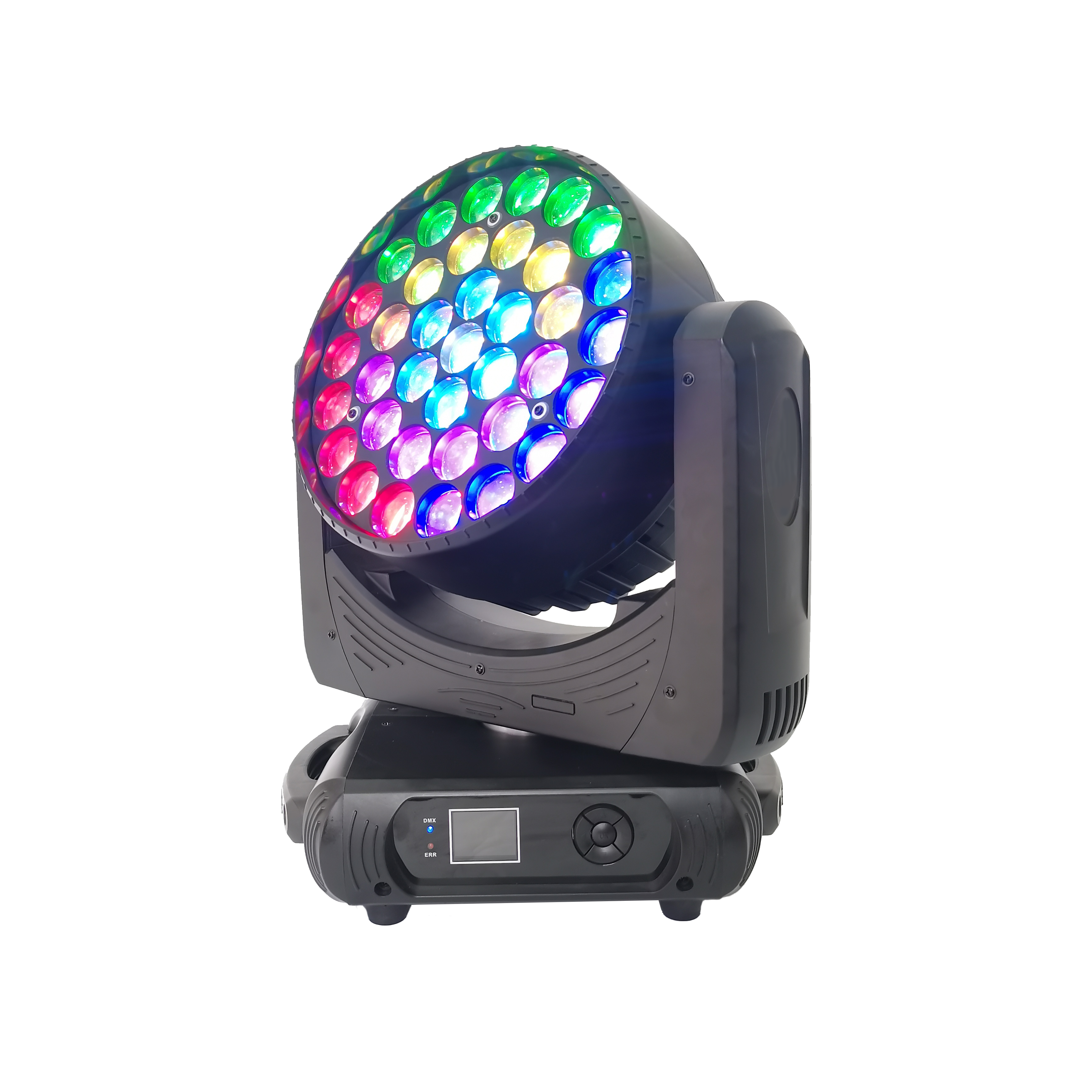 LED 15W RGB Color-Mixing Moving Head Spotlight for Event Venues Model: JQ0001