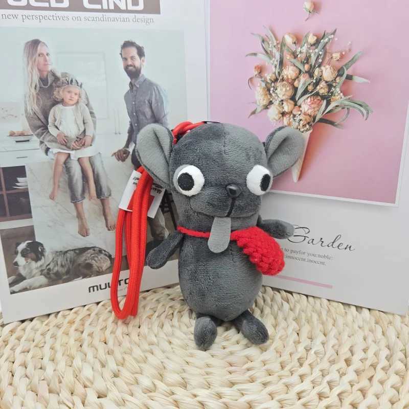 63In Cute Chihuahua Plush Keychain Charm Soft Stuffed Toy Dog Pendant Bags Backpacks Accessories Gifts for Boys Girls ChristmasXJ250928