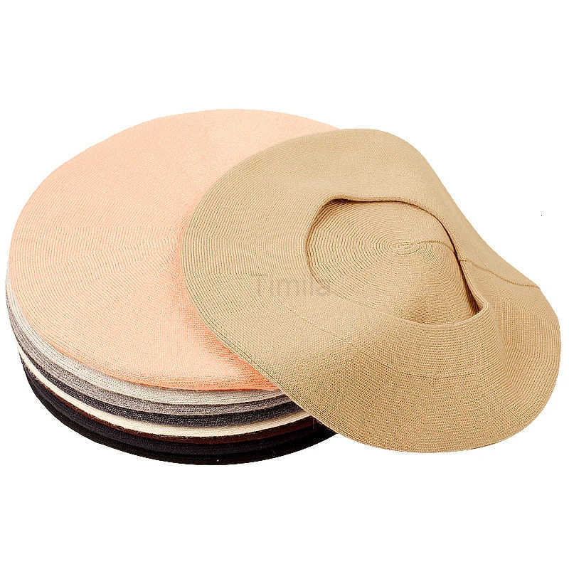 Geebro Womens Cashmere French Beret Hat Causal Plain Knit Wool Soft Berets for Ladies Knitted Artist Beret Cap Hats U250928