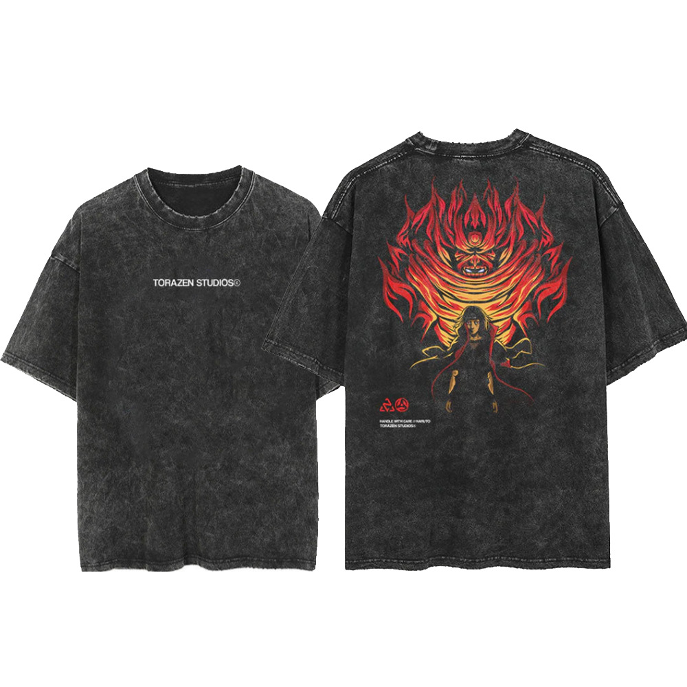 Casual Stylish Animated Artwork Long Lasting Cotton Blend Shirt - TT8340