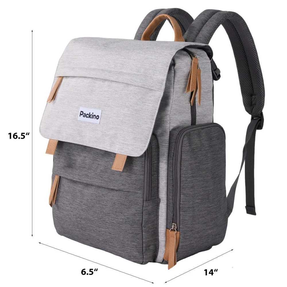 Insulated Diaper Bag Backpack with Stroller Straps Multipacks Mommy Bag Large Lightweight Baby Organizer Backpack for Mom DadXJ250928