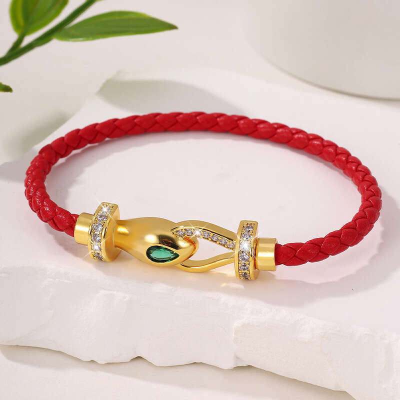 New Horseshoe Buckle Couple Bracelet Female Korean Version fashion High Sense of Hand Jewelry