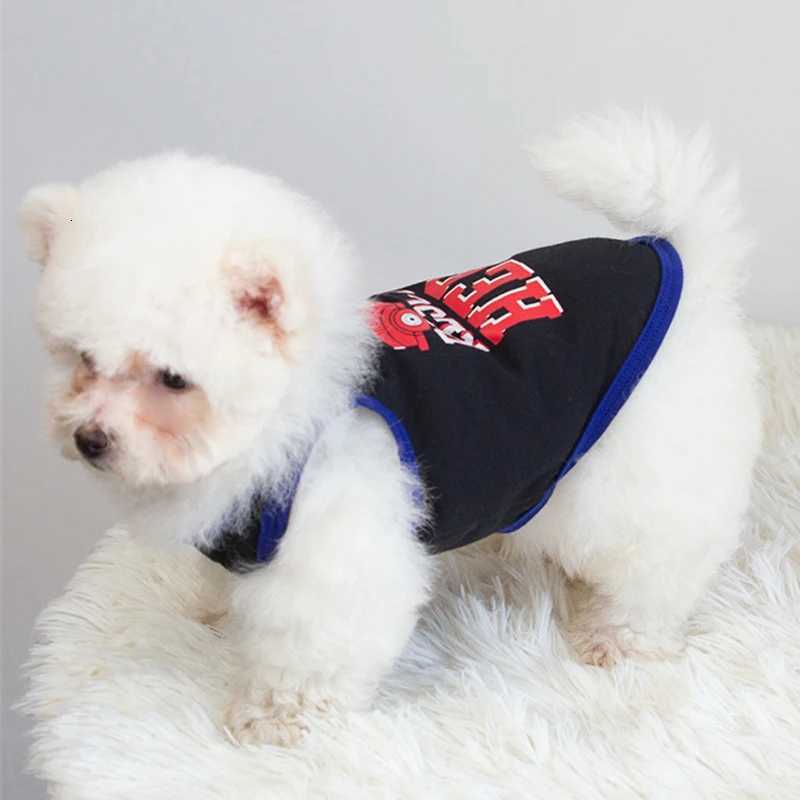 Summer Cotton Pet Vest for Small Dogs Cats Letter Print Dog Tshirts Puppy Clothing X250928