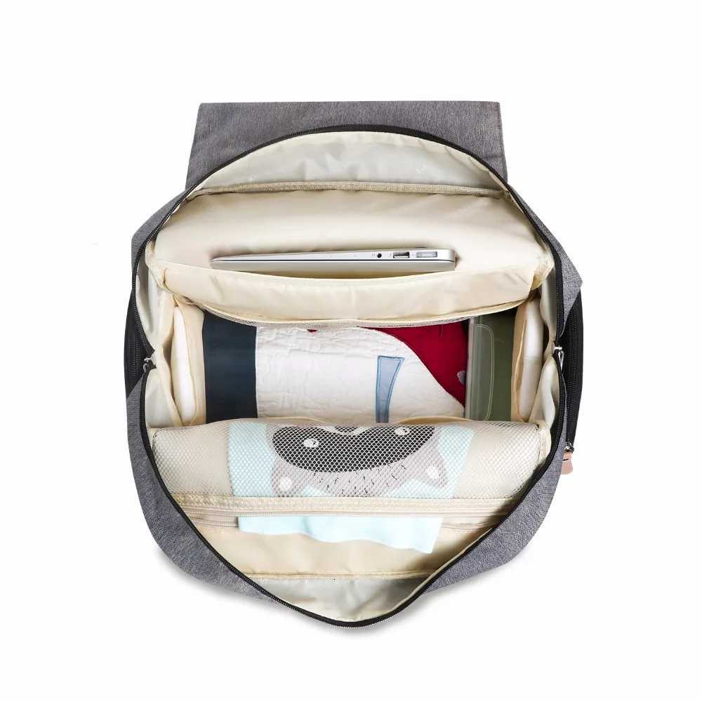 LAND Mommy Diaper Bags Landuo Mother Large Capaci Travel Nappy Backpacks with Changing Mat Convenient Baby Nursing BagsXJ250928