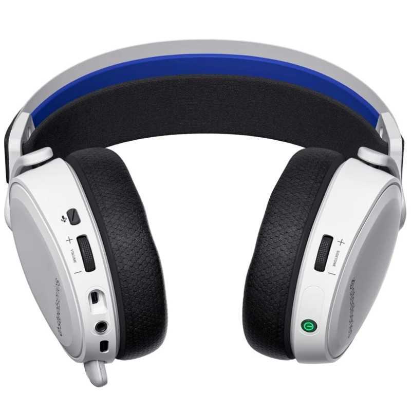 SteelSeries Arctis 7P Wireless Gaming Headset with Noise Cancelling Microphone for 4 5 and PC White Z250926