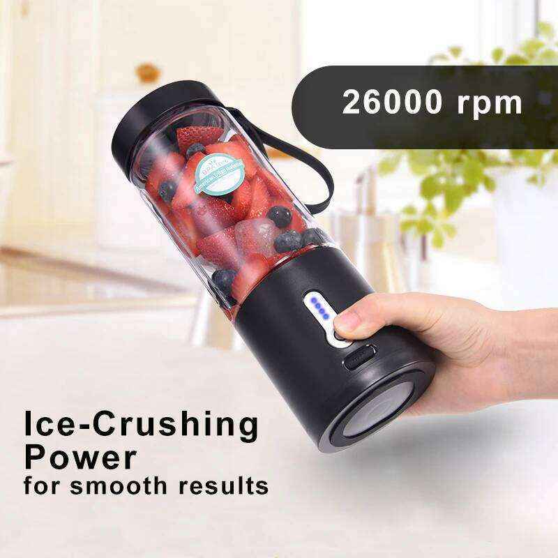 530Ml Powerful Portable For Smoothies Shakes USB Rechargeable Food Processor Fruit Mixer Hine Mini Juicer Blender Cup
