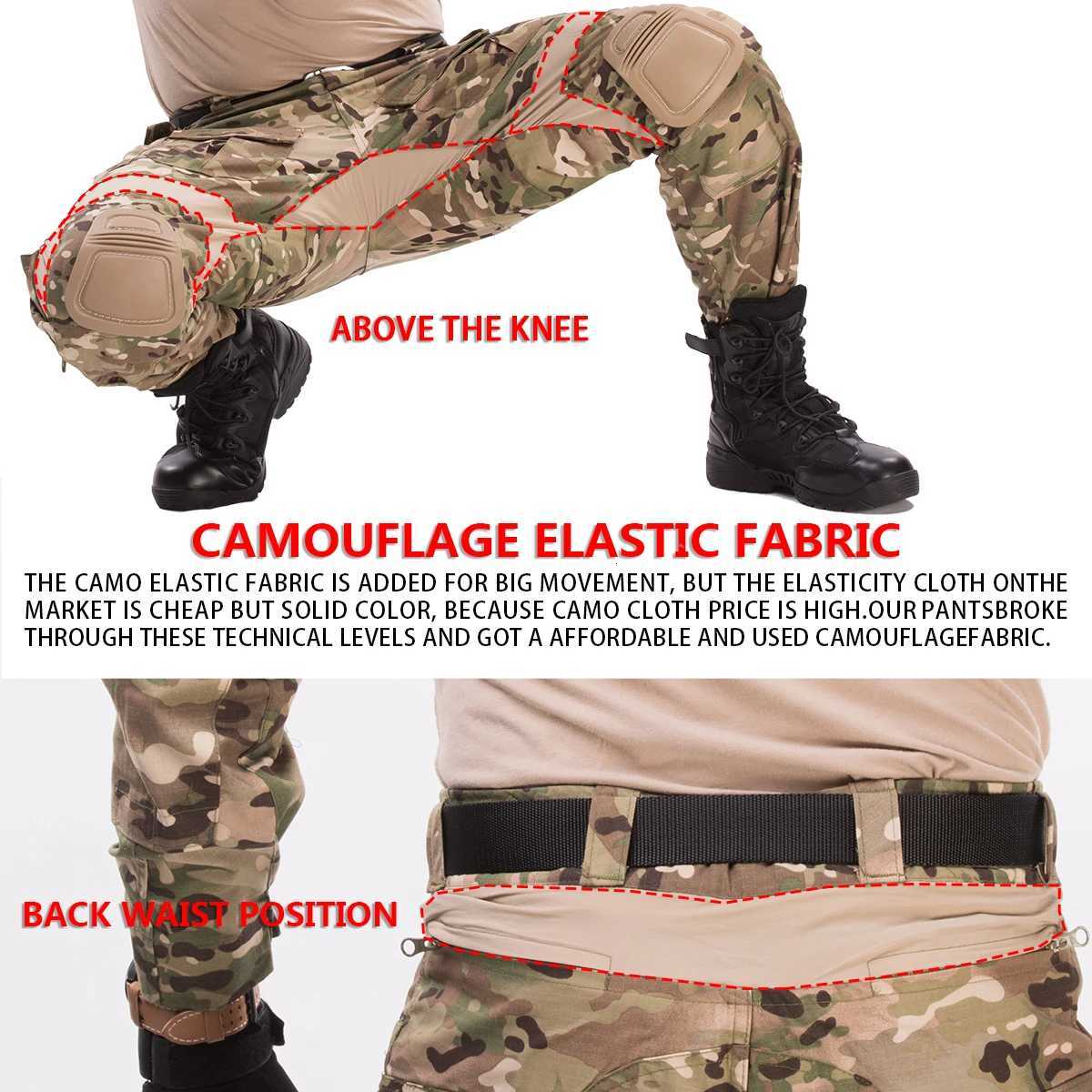 Men Outdoor Tactic JacketG3 Pantsshirt with Pad Hunting Clothes Outfit Combat Uniform Suits Airsoft Windproof W250928