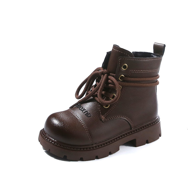 Autumn and winter new children's boots, fashionable boys and girls' boots, Martin boots, British fashion retro boots, designer shoes