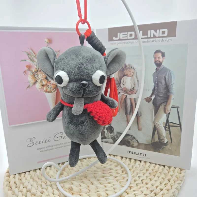 63In Cute Chihuahua Plush Keychain Charm Soft Stuffed Toy Dog Pendant Bags Backpacks Accessories Gifts for Boys Girls ChristmasXJ250928