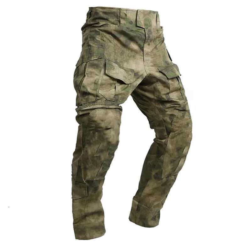 Mens Multipurpose Combat Pants with Tactical Knee Protection for Outdoor Sports and Hunting ExpeditionsNot knee pads W250928