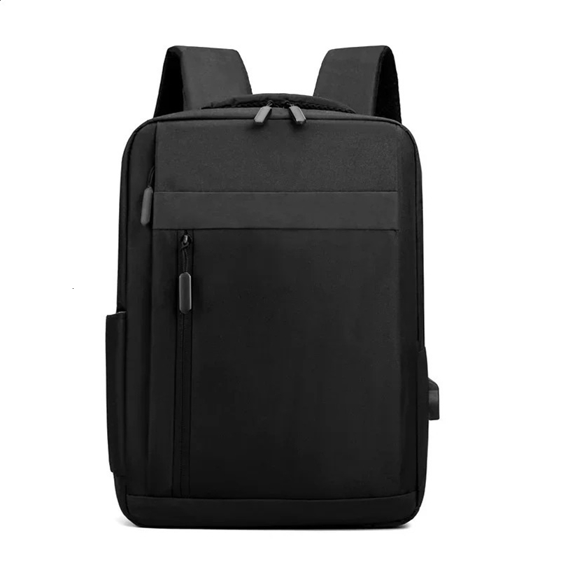 Business laptop backpack large capacity multifunctional USB charging waterproof film mens casual shoulder bag 240730Zl