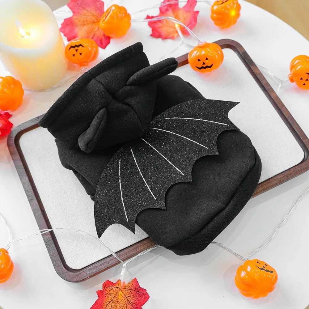 Casual Halloween Pet Clothes Fashion Warm Pet Cosplay Clothes with Wings Soft Dog Bat Hoodie Pet Costume X250928