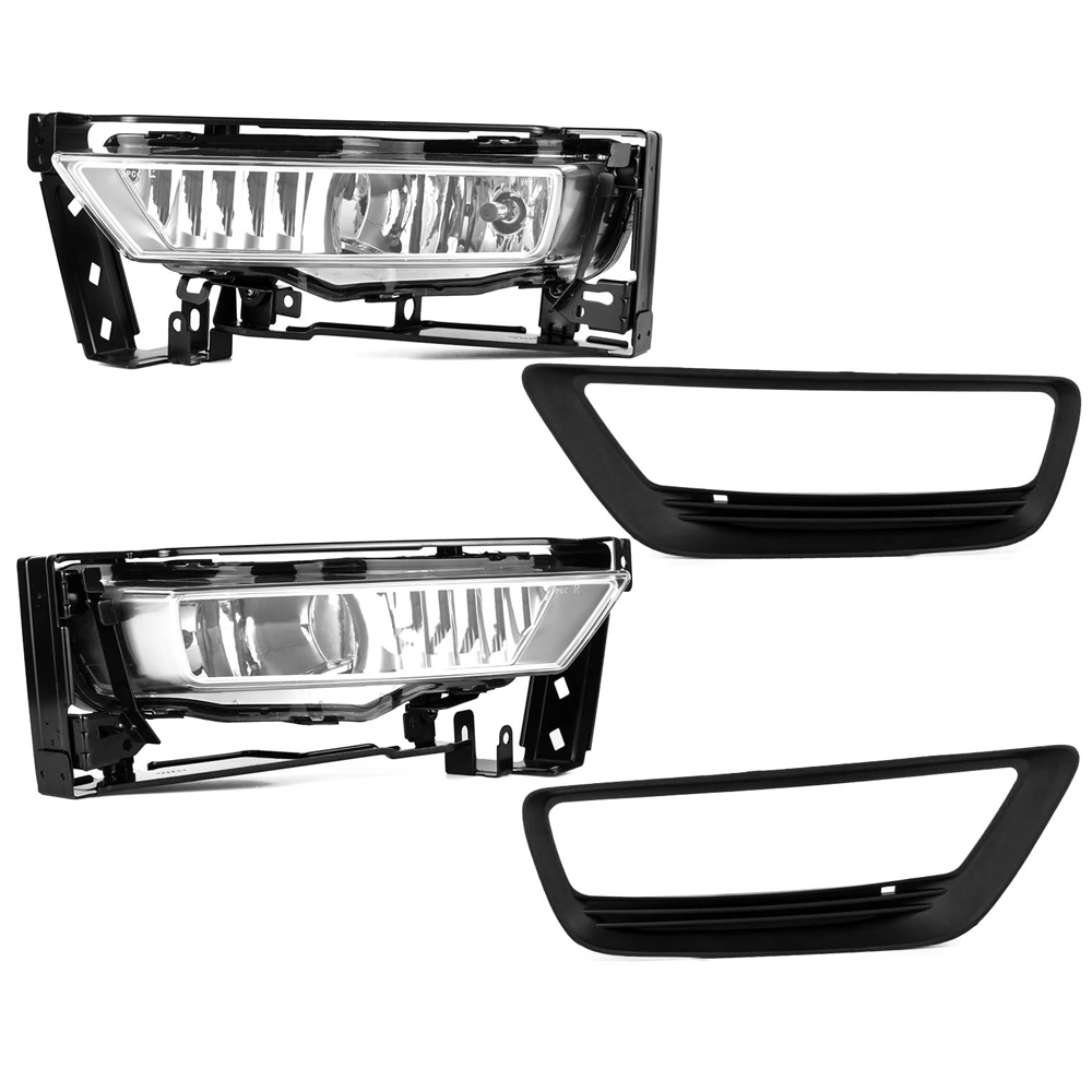 Front Bumper Fog Lamp Upgrade Kit FOR HONDA ACCORD 2013-2014 Version Additional Foglight Set Switch + Wiring