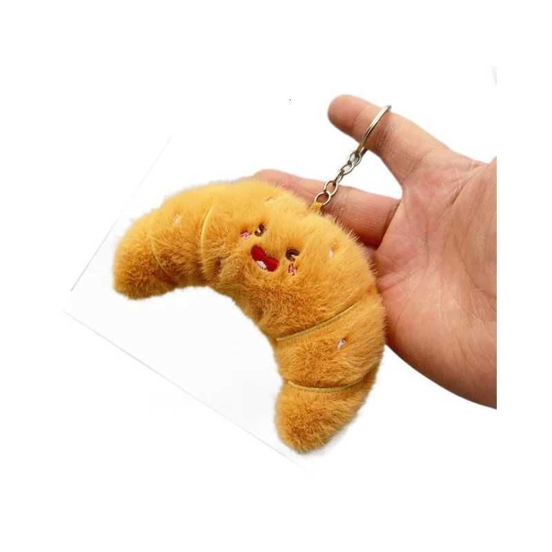 Simulation Breakfast Food Plush Keychain Cute Hamburger Chicken Leg Bun Bag Pendant Creative Lovers Kawaii Stuff Toy GiftXJ250928