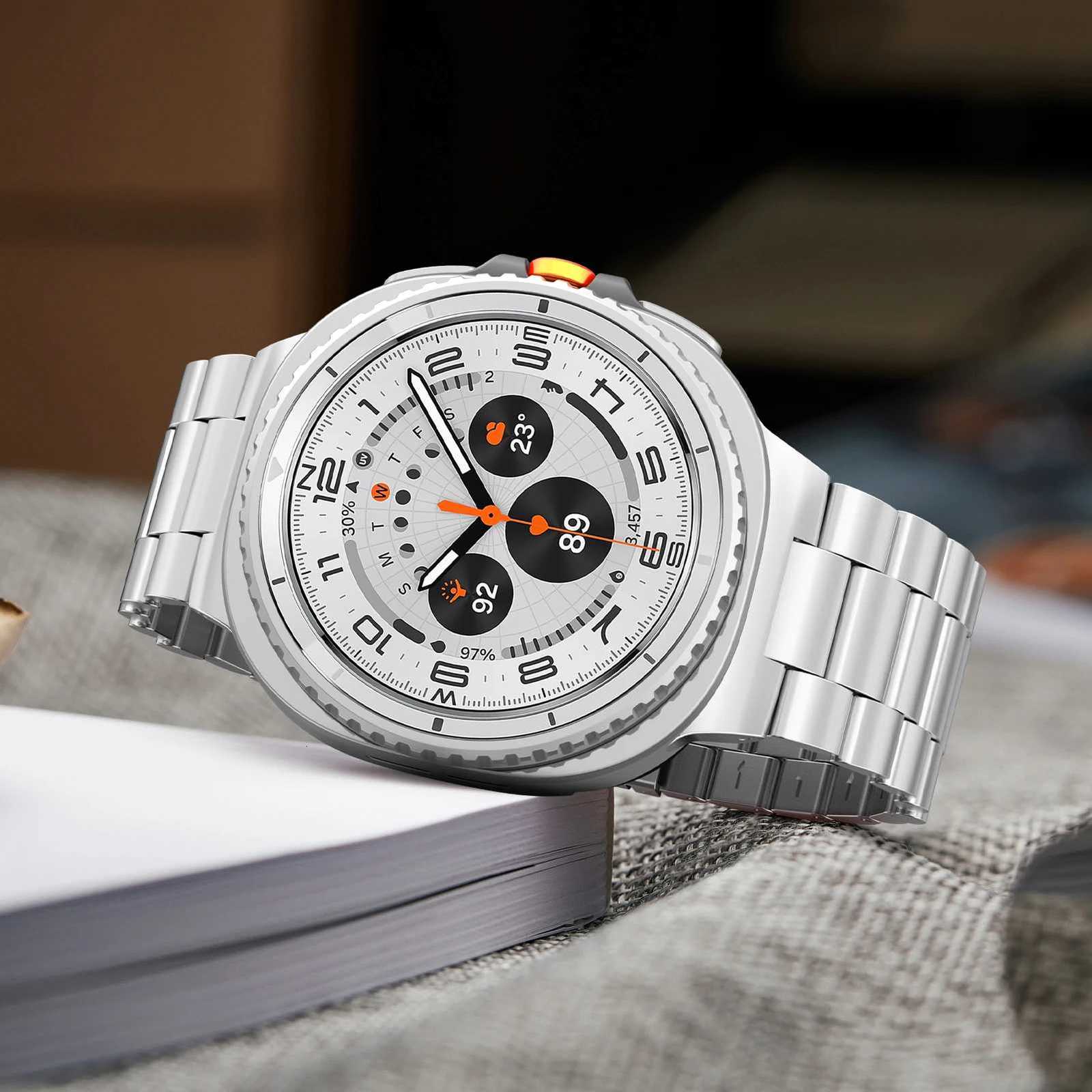 Stainless Steel Strap For Samsung Galaxy Watch 8 classic 46mm Metal Watchband Bracelet Correa For Samsung Watch 8 40mm 44mm band W250928