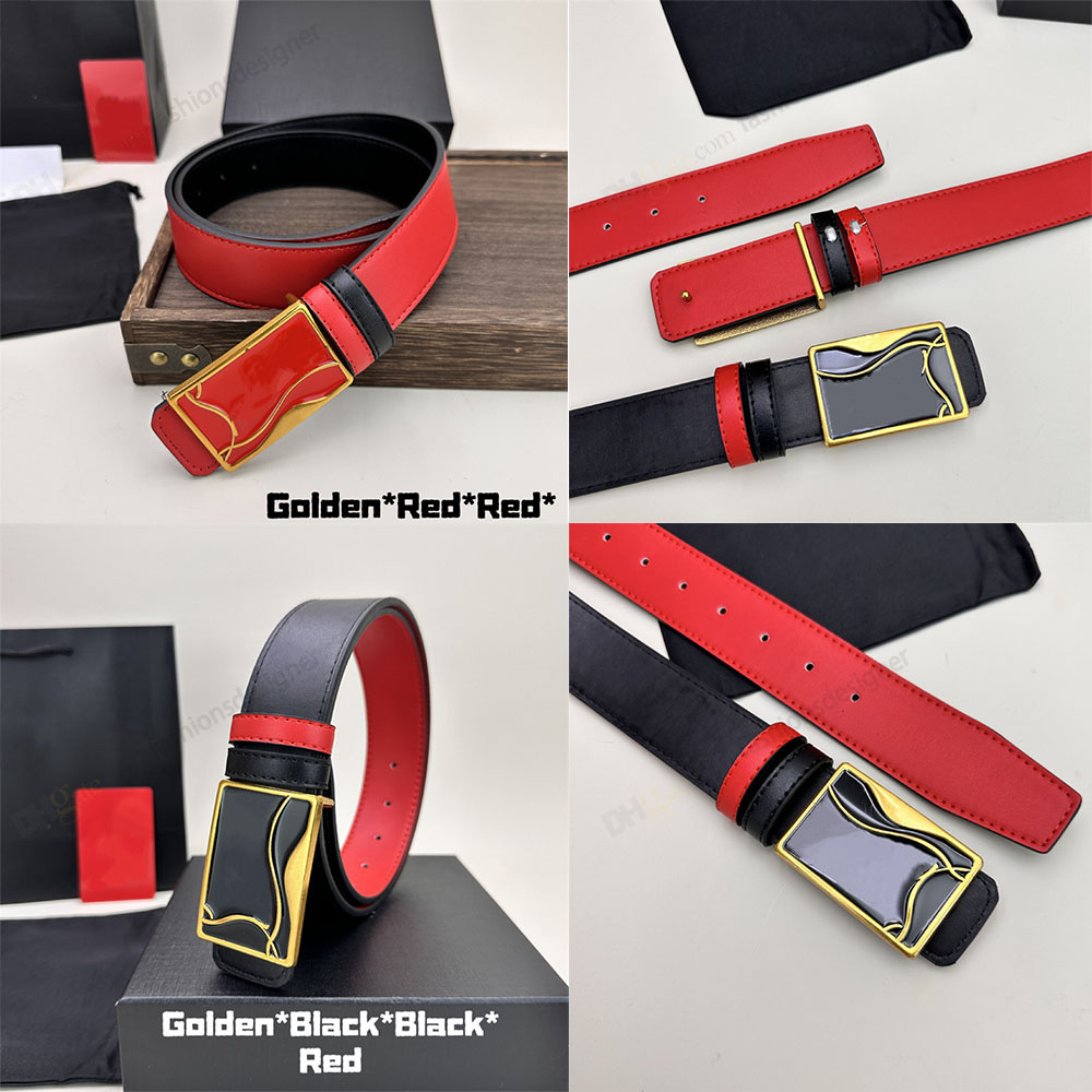 Designer belt men belts for men designer mens belt women belt red bottoms man ceinture for woman mens womans leather calfskin 38 mm men belts 25MM ladies waistband soft