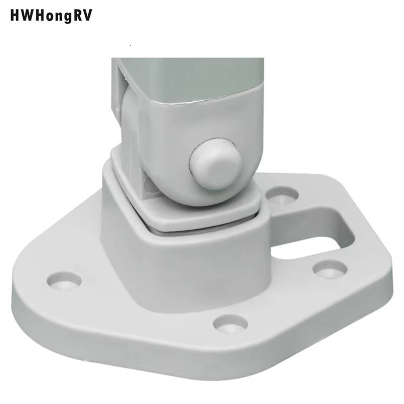 HWHongRV Double Folding Multi-Functional Camping Table RV Support Leg with Wall Slider