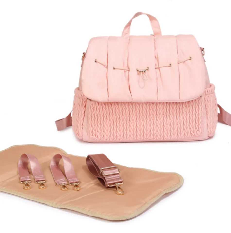 Large Capaci Mom Backpack Fashion Backpack For Mothers Baby Stroller Hanging Bag Mommy Totes Outdoor Travel BackpackXJ250928