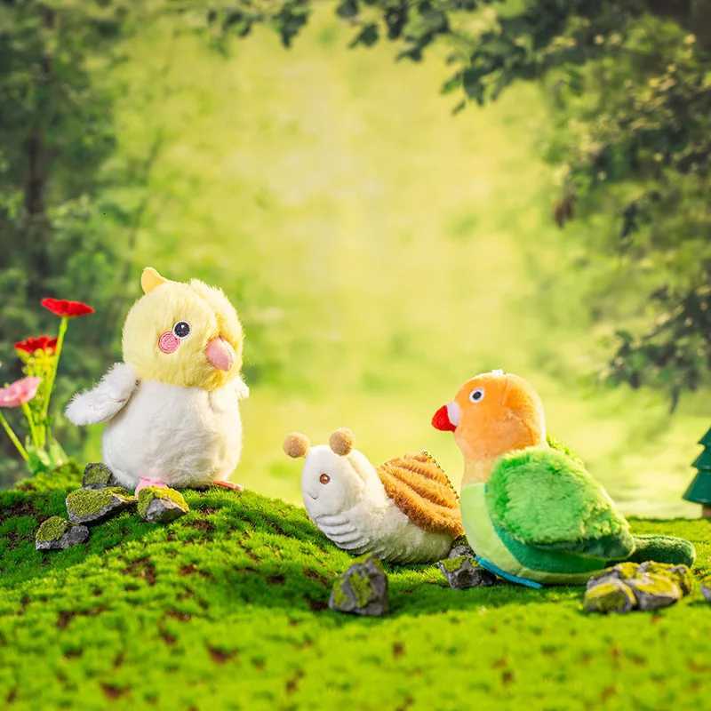 Creative Plush Animal Insect Pendant Cartoon Fresh Keychain Key Pendant Toy INS Style Bagpack Decor Car Pendant Kid GiftXJ250928