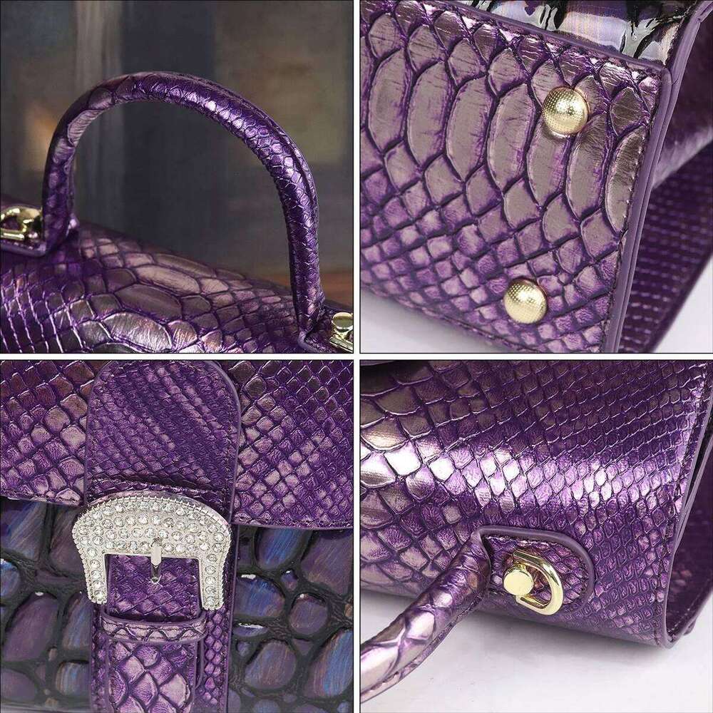 Stone-patterned handbag 2025 new style fashionable and elegant single-shoulder crossbody bag