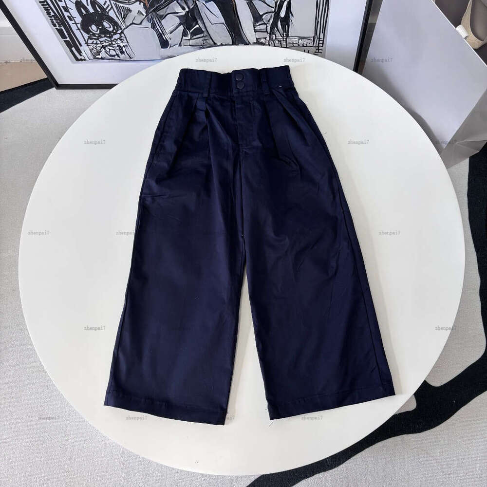 Top baby pants Simple solid color girl boy Leggings kids designer clothes pocket decoration child trousers A000X20N182