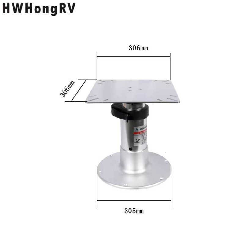 Marine/RV Marine Pneumatic 3-Level Adjustable Camping Car Table Base