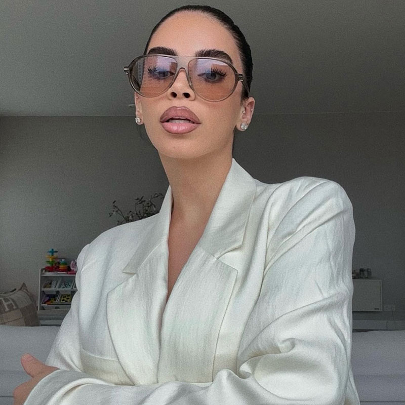 26ss Men Business QUINCY SUNGLASSES Designer Pilot Acetate Frame Women Outdoor Leisure Style Travel Holiday Sunglasses FT1080