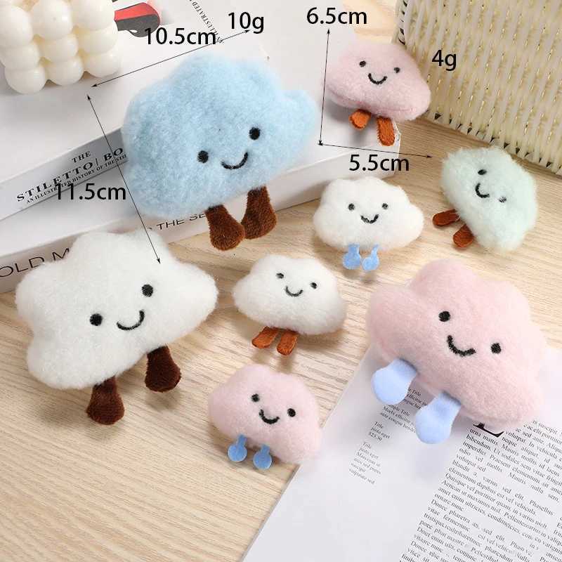 Cartoon Anime Cloud Keychain Kawaii Cloud Marshmallows Keychains Shoulder Bag Backpack Pendant Plush Toys Mini Girl Kid GiftsXJ250928