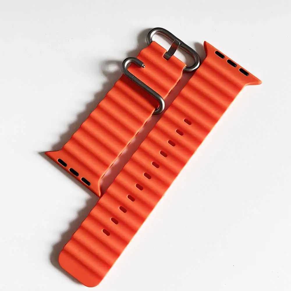 Silicone Ocean band for Apple Watch straps 45mm 46mm 40mm Ultra 2 49mm 44mm 41mm 3842mm sport bracelet series 10 9 8 7 6 5 4 SE W250928