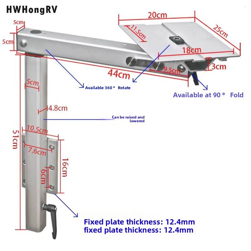 Sofa with Dual Rotation Function for Van, RV, Camper Truck Accessories, Travel Trailer