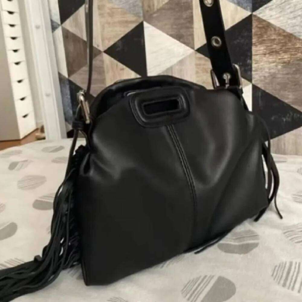 High Quality Tassel Lady Messenger Pu Leather Fashion Women's Shoulder Female Crossbody Bag Sac A Main