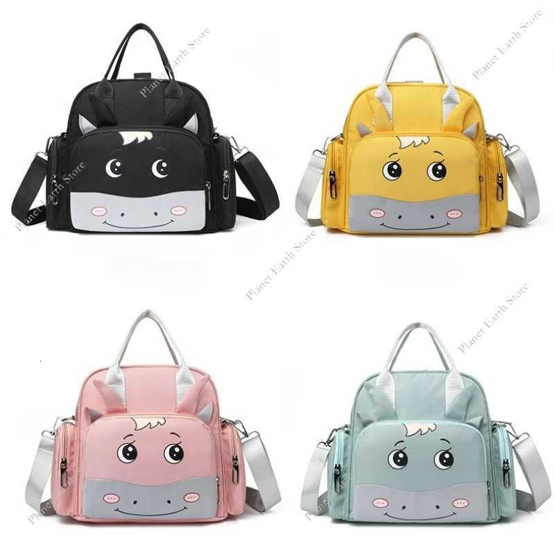 1PC Fashion Mom and Baby Bag Waterproof Single Shoulder Mummy Bags Dry and Wet Separation Shoulder Handbag Car Hanging BagXJ250928