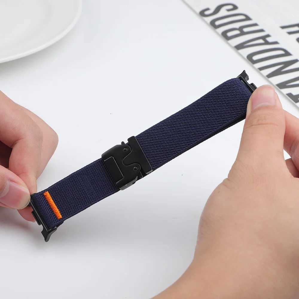 Parachute Strap For Samsung Galaxy Watch 8 40mm 44mm stretch Nylon correa pulseira Bracelet for Galaxy Watch 8 classic Band 46mm W250928