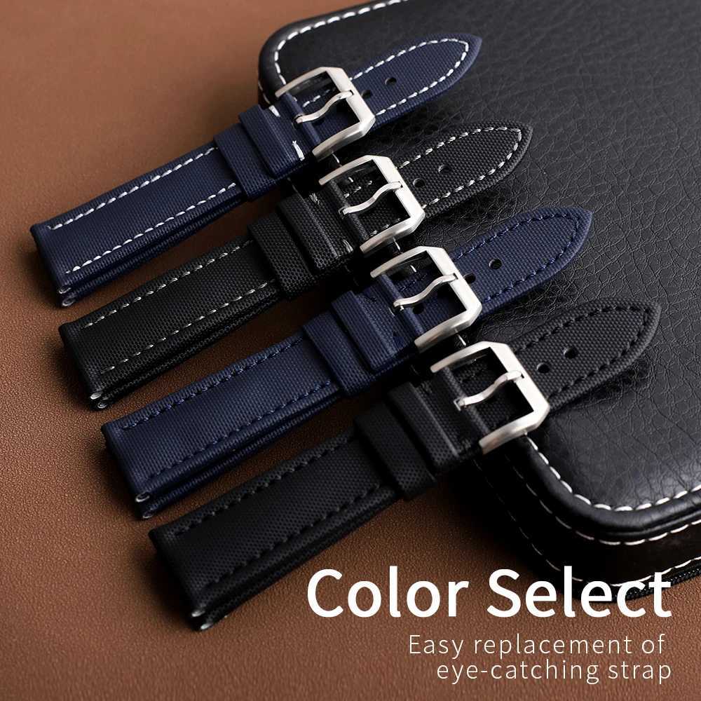 18mm 19mm 20mm 21mm 22mm Sailcloth StrAPs forSeiko Divers WATCHes Men Women Quick Release Waterproof WATCH Band W250928