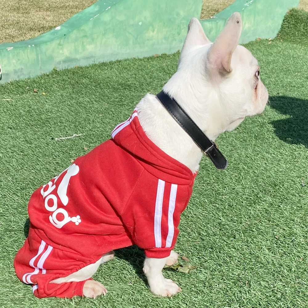 Spring Autumn Dog Clothes for Small Dogs Chihuahua Yorkie Bulldog Hoodies Puppy Sweatshirt Dog Tracksuit Jumpsuit Pet Sport Suit X250928