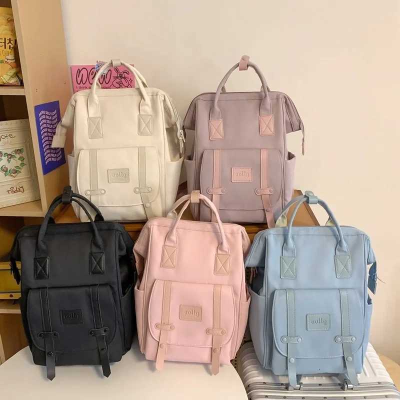 1pcs Lightweight Mom Backpack Multifunctional Diaper Bag with Dry Wet Separation Handheld Shoulder Bag for TravelXJ250928