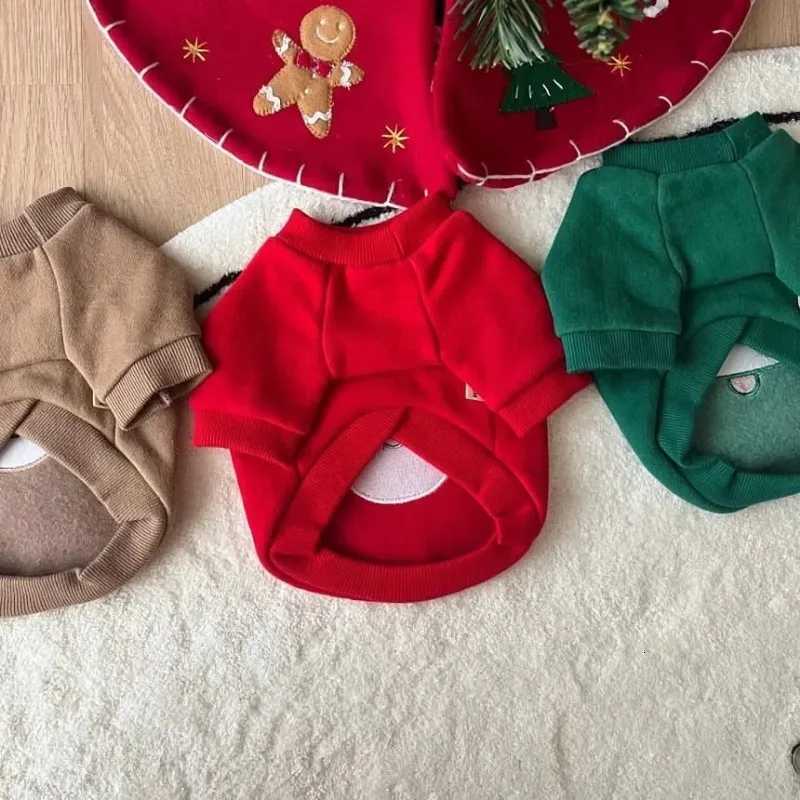 Cute Winter Pet Dog Christmas Clothes Edition Plush Pet Hoodie Teddy Bear Dog Cat Small Dog Clothes hoodie For Small Dogs Coat X250928
